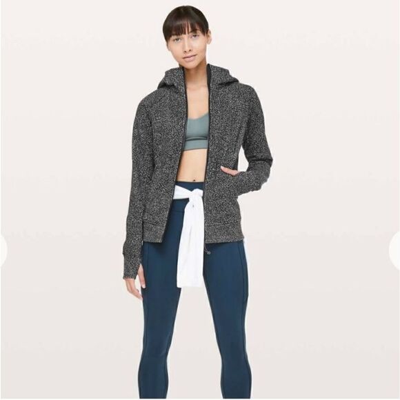 Lululemon Athletica Women’s Night View Scuba Full Zip Hooded Jacket - Picture 5 of 13